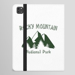 Rocky Mountain National Park Colorado iPad Folio Case