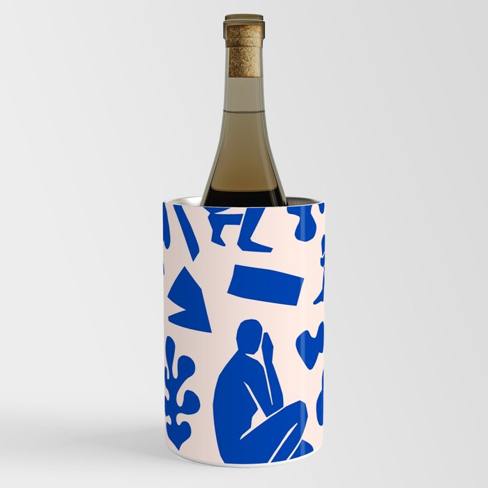 Henri Matisse The Blue Nude Cut Outs Art Pattern Wine Chiller
