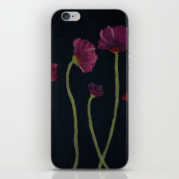 Poppies 2 iPhone Skin