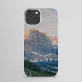 Hidden Lake, Glacier National park iPhone Case