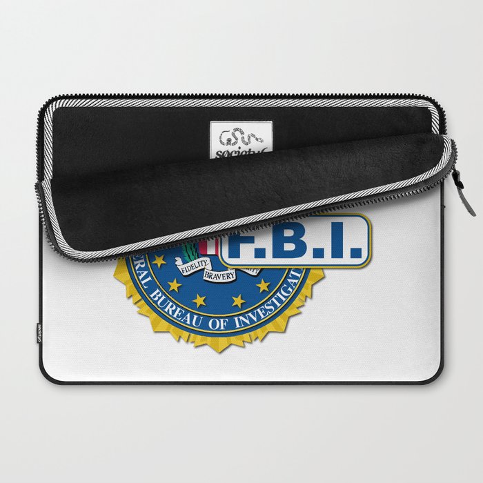 Download Fbi Seal Mockup Laptop Sleeve By Homestead Digital Society6