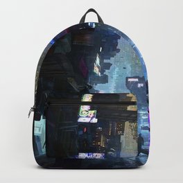 Cyberpunk City Backpack