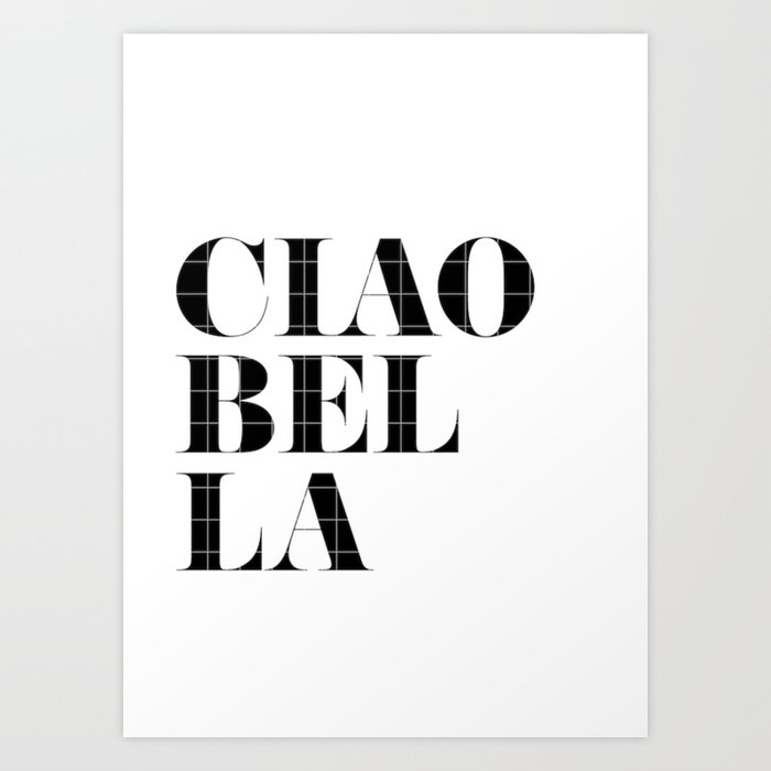 Ciao Bella Poster