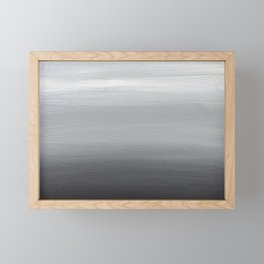 Shades of Grey Framed Mini Art Print