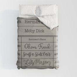 MOBY DiCK (1851) Duvet Cover
