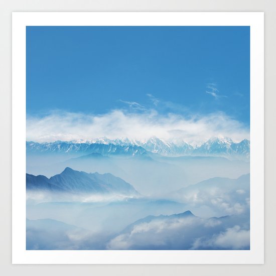 Magic in the Clouds II Art Print