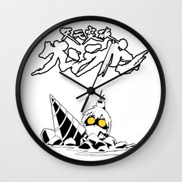 Tengen Toppa Gurren Lagann - Simon Wall Clock | Anime, Ttgl, Simon, Geek, Cartoon, Japanese, Otaku, Japan, Gurrenlagann, Minimalist 