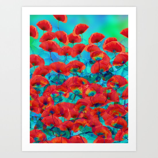 Poppies Art Print
