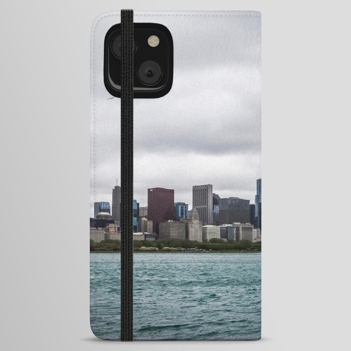 Chicago skyline iPhone Wallet Case