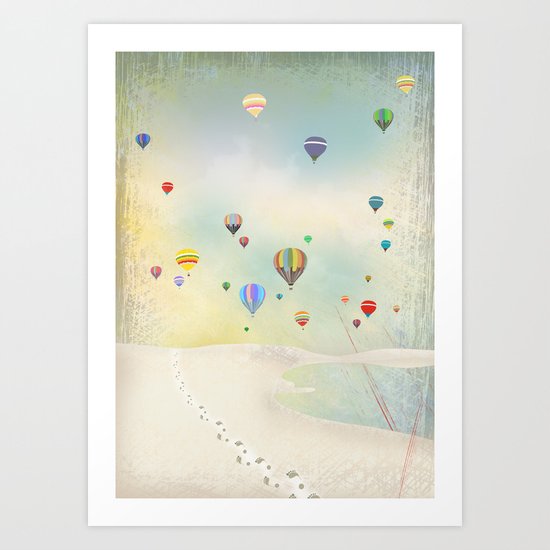 balloon day Art Print