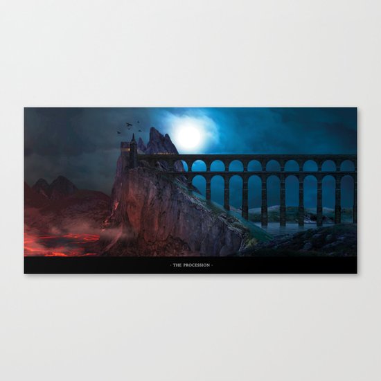 The Procession Canvas Print