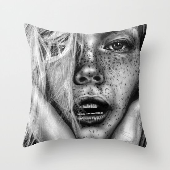 + FRECKLES + Throw Pillow