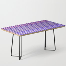 Checkerboard Plaid Coffee Table