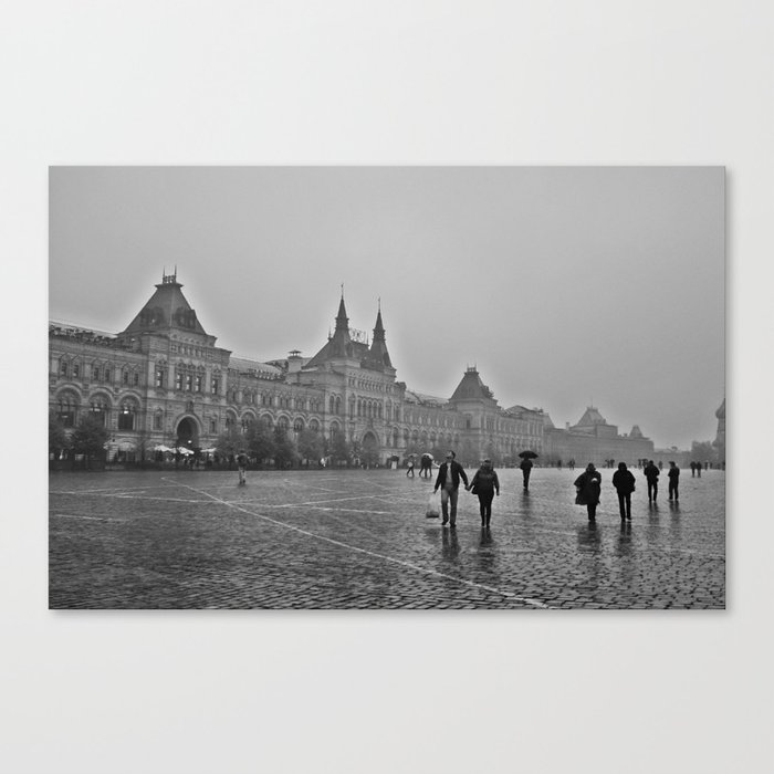 Red Square2 Canvas Print