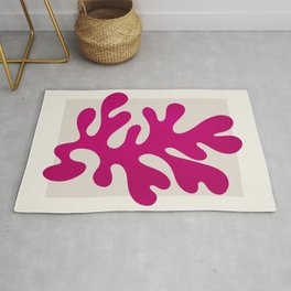 Wine: Matisse Color Series II | Mid-Century Edition Area & Throw Rug