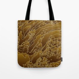 Melted copper sensation Tote Bag