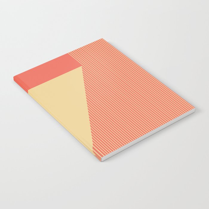 Cream Triangle Notebook