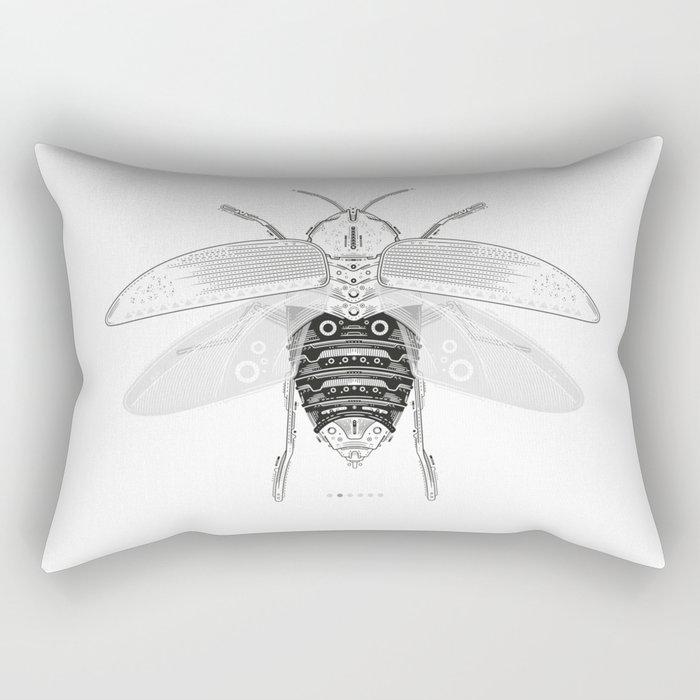 entomology 03. (ii) Rectangular Pillow