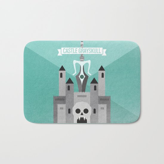 Castle Grayskull Bath Mat