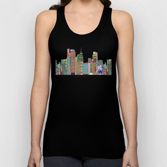 oklahoma city skyline Unisex Tank Top