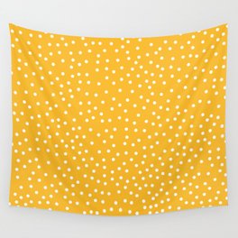 YELLOW DOTS Wall Tapestry