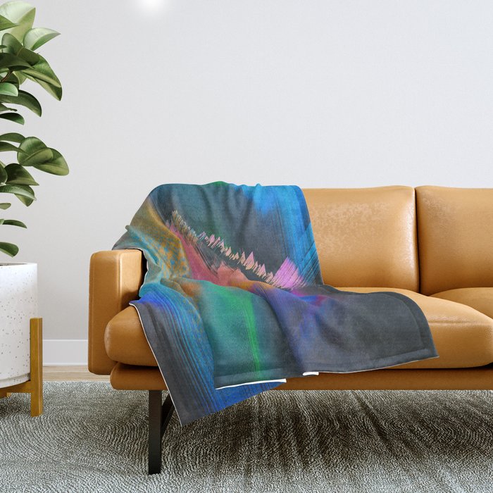 Sheer Dumb Luck Throw Blanket by DuckyB Society6