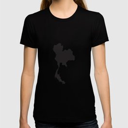 Thailand Silhouette Map T-shirt