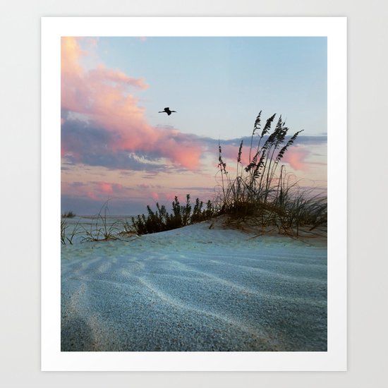Sand and Sky Art Print