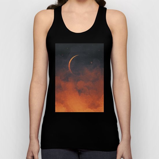 Silent Moon Unisex Tank Top