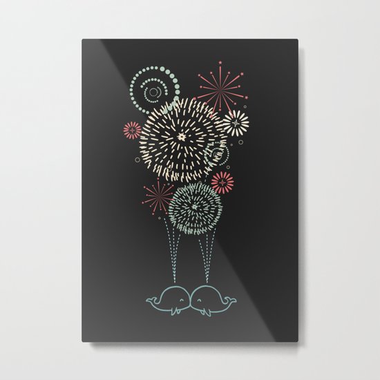 FIrst Kiss Metal Print