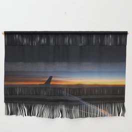 Sunset from the cocpkit Wall Hanging