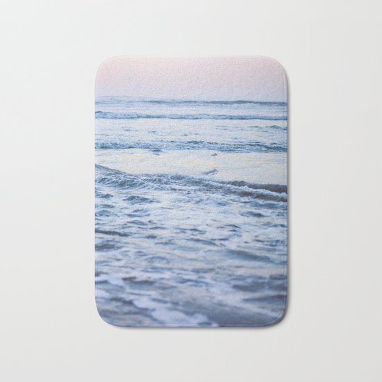 Pacific Ocean Waves Bath Mat