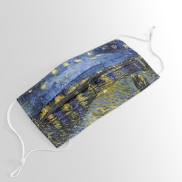 Vincent Van Gogh Starry Night Over the Rhone Face Mask