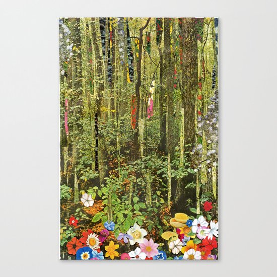 Into The Woods Canvas Print
