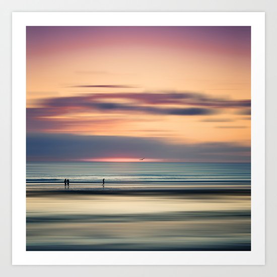 Oceanside Serenity Art Print