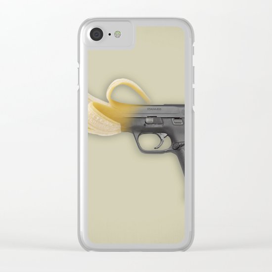Banana Rebublic Clear iPhone Case