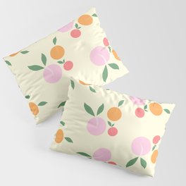 Peaches Print Pillow Sham