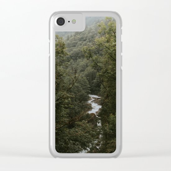 Forest Valley River - Landscape Photography Clear iPhone Case