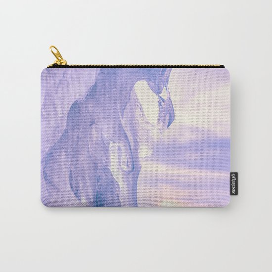 Ice cliff of Lake Baikal Carry-All Pouch