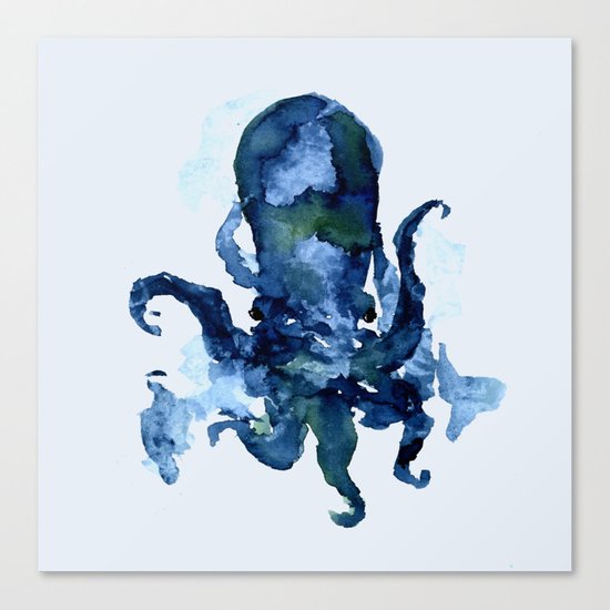 Oceanic Octo Canvas Print
