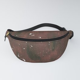 Pink and Green Splatter Fanny Pack