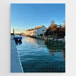 Boat Docks by the Bay Jigsaw Puzzle