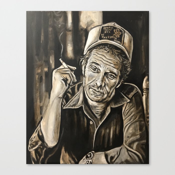 Merle Haggard Canvas Print By Buddyowens Society6