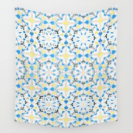 Colorful Moroccan tiles Wall Tapestry