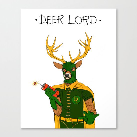 superheroes sf Canvas Print