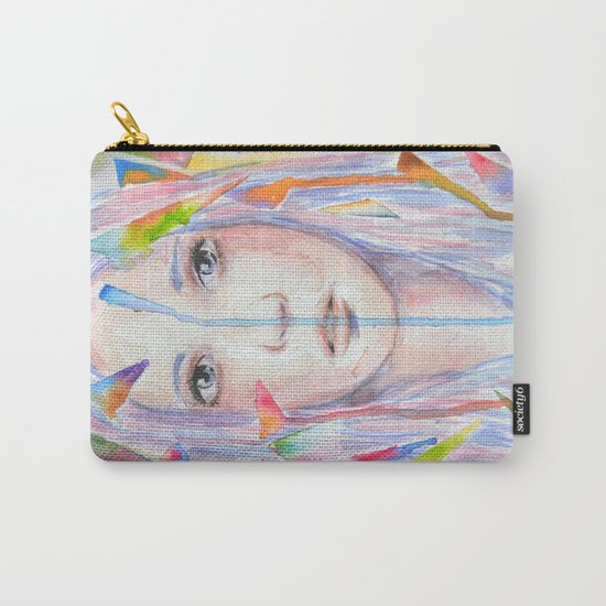 Rainbow eyes Carry-All Pouch