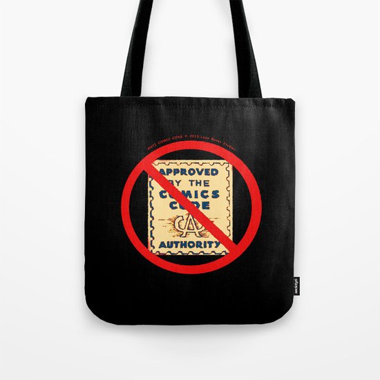 ANTI COMIC CODE 009 Tote Bag