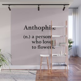 Anthophile Wall Mural
