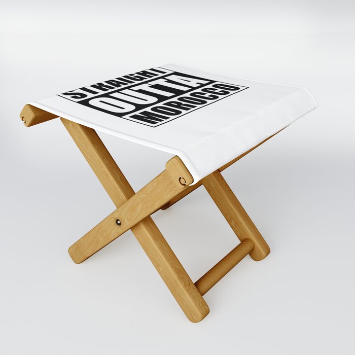 Straight Outta Morocco Folding Stool