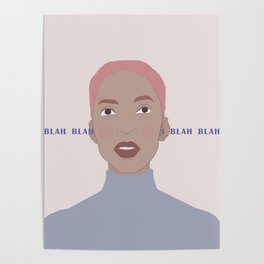Blah blah blah Poster